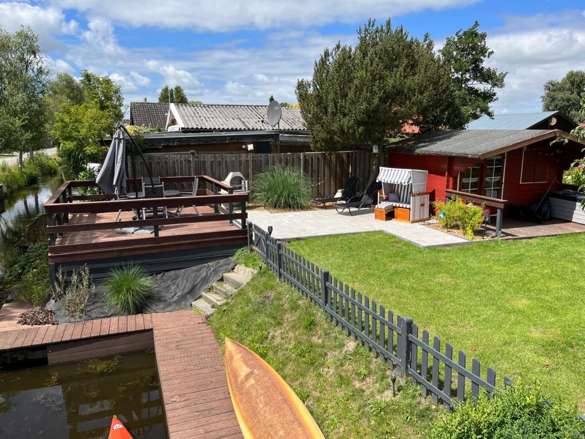 Meerbude Am Grossen Meer - Ferienhaus Südbrookmerland Eksteriør billede